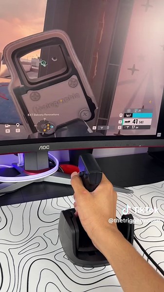 Unique Gaming Mouse with Recoil Effects