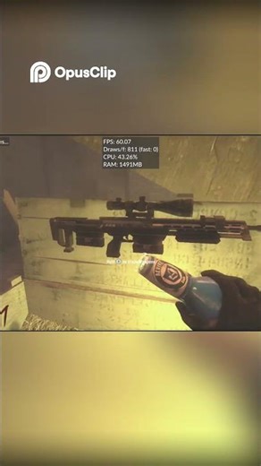Sniper Scope POV Entering the Game's Intense Test Zone!