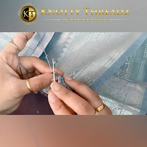 58K views · 1.4K reactions | Simple, Pretty, Easy & Quick Saree Kuchu Design | Full Saree Kuchu Within 2 Hrs - Beginners Special Tutorial | Knotty Threadz | Facebook