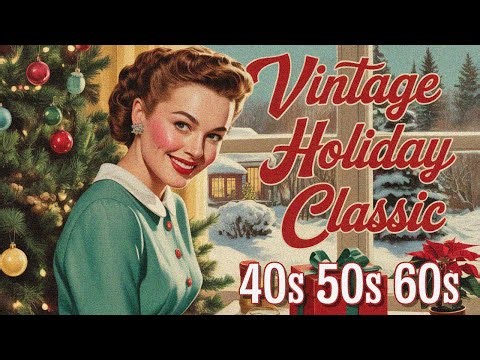 One hour of nostalgic Christmas songs of 1930s 1960s❄️Vintage Holiday Classics #OldiesChristmas