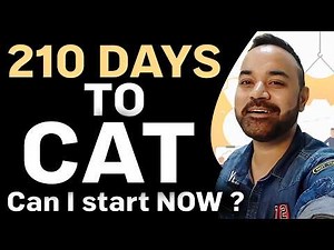 HOW TO STRUCTURE YOUR CAT 2026 PREPARATION | 200 DAYS TO CAT EXAM | CAT PREPARATION VIDEO