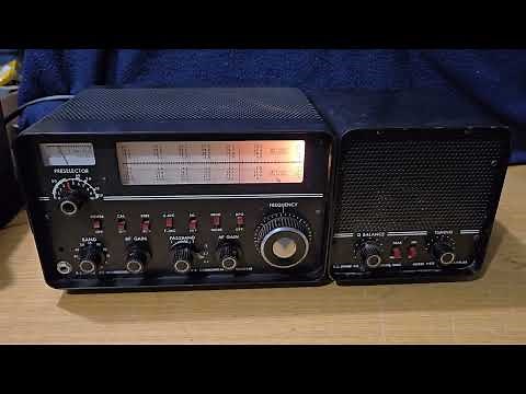 Drake 2-B Receiver w/ Drake 2-AC Crystal Calibrator and 2-BQ Q Multiplier