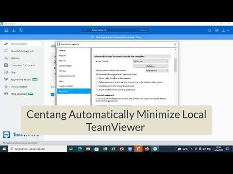 Cara Setting TeamViewer di Komputer Agar bisa Remote Jarak Jauh Secara Otomatis