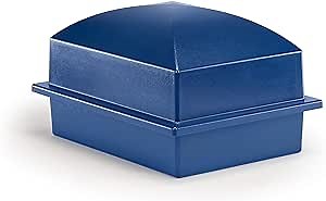 Amazon.com: Crowne Vault Urn Vault for Underground Burial | Holds Adult Human Ashes and Cremation Urns for Cemetery and Ground Burials | Made in The USA (Coronet, Navy) : Home & Kitchen