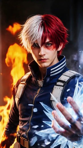 This Is What Shoto Todoroki Looks Like in Real Life