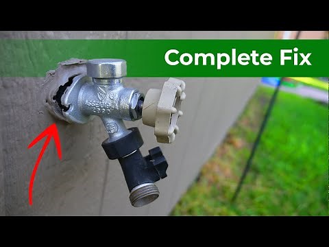 Hose Bib Removal and Install - Fixing our Loose Spigot