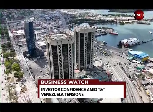 16K views · 44 reactions | As diplomatic tensions escalate between Trinidad and Tobago and Venezuela, one expert insists investor confidence remains strong in the long run. But local business leaders warn that recent developments could shake market sentiment. Geisha Kowlessar-Alonzo has the details in Business Watch. | CNC3 Television, Trinidad and Tobago | Facebook
