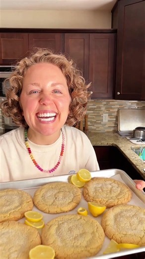 GIANT LEMON SUGAR COOKIES ARE LIVE!!! 🍋