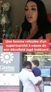 Woman turned away from supermarket because her cleavage was deemed indecent