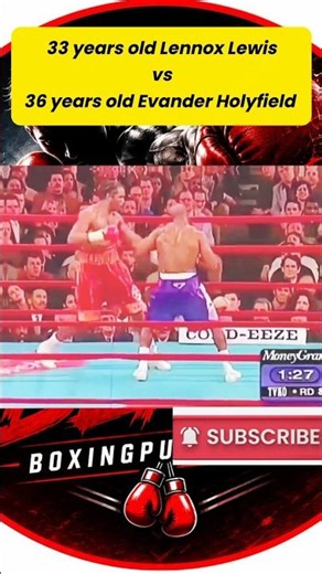 😱 The Fight That Shocked Boxing! Lennox Lewis vs Evander Holyfield Highlights