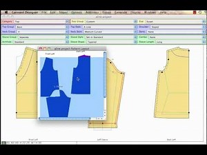 Garment Designer Software Prep for Printing & Sewing