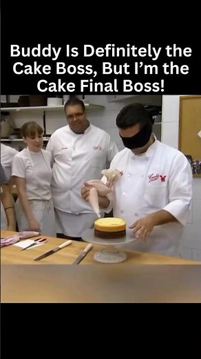 Blindfolded Buddy Valastro Takes On The Cake Boss Challenge