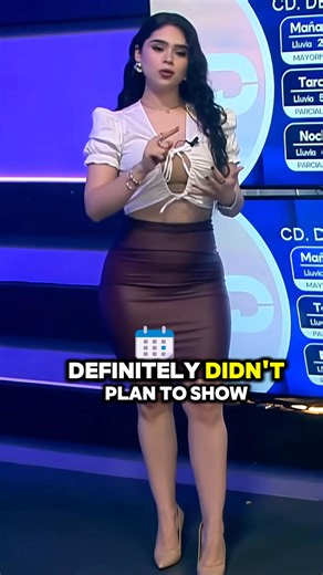 28K views · 294 reactions | She was just reporting the weather like usual… until she crossed her leg—without realizing the camera had a perfect angle. Her dress rode up, and suddenly everyone saw what she definitely didn’t plan to show. It aired live, and now it’s all over the internet. Full footage? It’s in the comments—but be warned… once you see it, you can’t unsee it.⤵️ | The Creative Fix | Facebook
