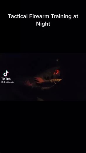 Tactical Firearm Training at Night. Enroll Now to Become Part of the Best. | Milites Dei Academy