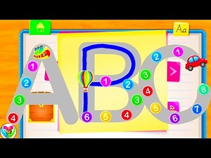 ABC Learning! How to Trace Letters ABC - Fun Phonics & Handwriting Practice for Preschool Kids