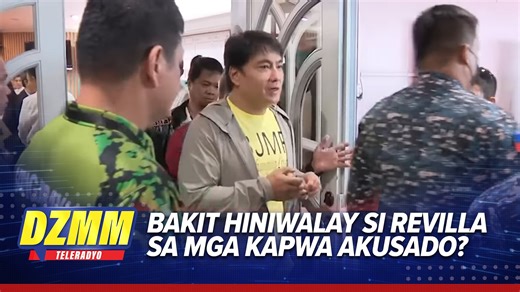Nilinaw ng Bureau of Jail Management and Penology spokesperson na si Jail Supt. Jayrex Joseph Bustinera ngayong Sabado, Enero 24, kung bakit hiniwalay ng selda si dating Senador Ramon “Bong” Revilla sa kanyang mga kapwa akusado na kasalukuyang nakapiit sa Quezon City Jail kaugnay ng umano’y pagkasangkot sa korapsyon sa flood control projects. Ayon sa BJMP, wala umanong ibibigay na special treatment sa dating senador. | ABS-CBN News