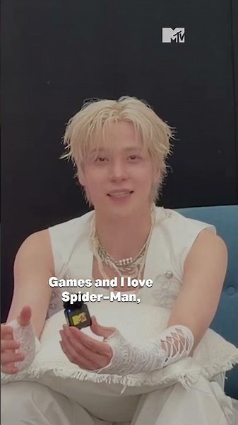 Get someone that loves you the way San loves Pokémon and Yunho loves Spider-Man 👏