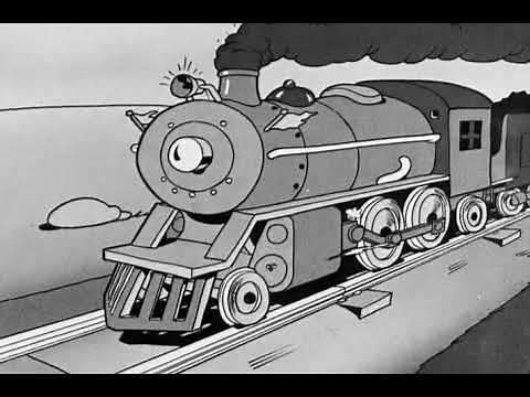 Popeye - Saves Olive From The Train