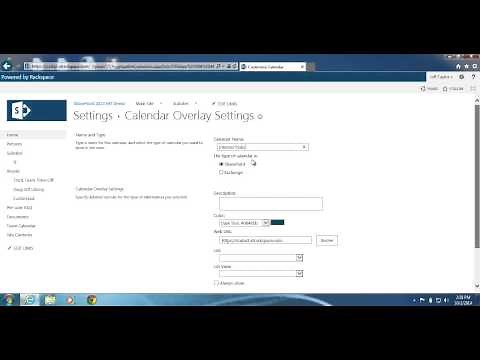 SharePoint 2013: How to display a task list on a master calendar