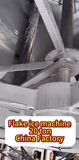 20-Ton Flake Ice Machine for Industrial Needs