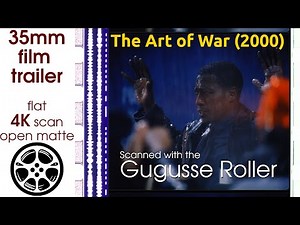 The Art of War (2000) 35mm film trailer, flat open matte, 4K *CROPPED