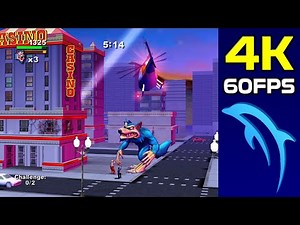 Rampage: Total Destruction 🔥[4K PC Dolphin Emulation 🐬 3840 x 2160 Gameplay]🔥