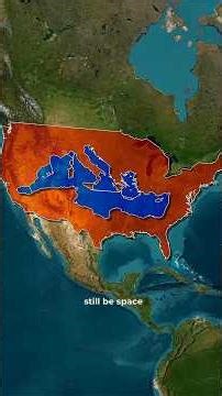 Why Maps Lie About the US Size 🗺️😲