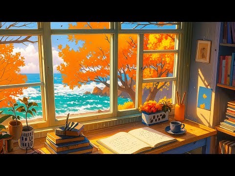 Live Aquarium Lofi Vibes🐠 Rain Chillhop Beats | to Relax, Study, Focus, Read #104