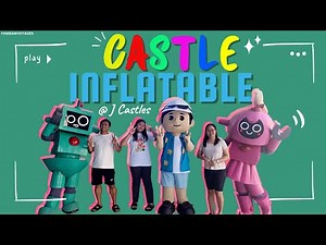 Castle Inflatable at J Castles – Tanauan’s Biggest Inflatable Park & Longest Infinity Pool -Batangas