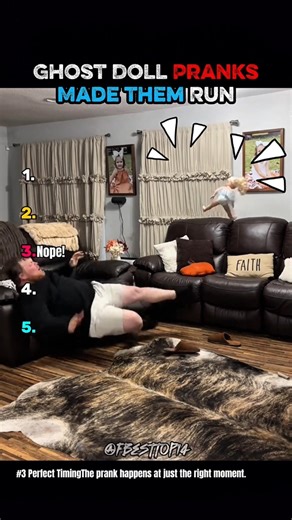 Ghost Doll Pranks MADE Them Run 👻🤣