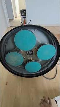 rénovation/ ponçage et mise en huile d'un parquet chêne massif #woodworking #renovation #parquet