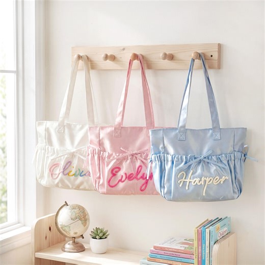 Custom Name Weekend Bag for Toddlers, Personalized Kids Overnight Tote, Cute Travel Carryall - Etsy