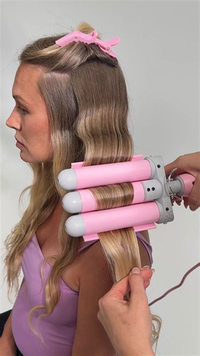 65K views · 151 reactions | Flipped vs Upright  Which way do you hold your waver? We recommend the flipped position so you can see your hair through the barrels  #mermade #mermadehair #mermaidhair #waver #crimper #curler #curlingiron #beachwaver #beachwaves #curlyhair #wavyhair | Mermade Hair | Facebook