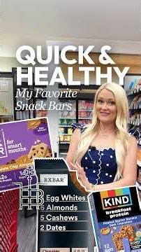 Are any of these snack bars healthy?