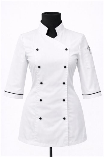 Woman's Fitted Chef Jacket |tailored Professional Workwear | Double Breasted Design - Etsy Canada