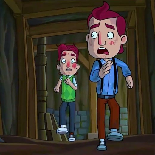 What If He Die Before ☠️ "Hello Neighbor Animated Series" MAMA MA (SLOWED)