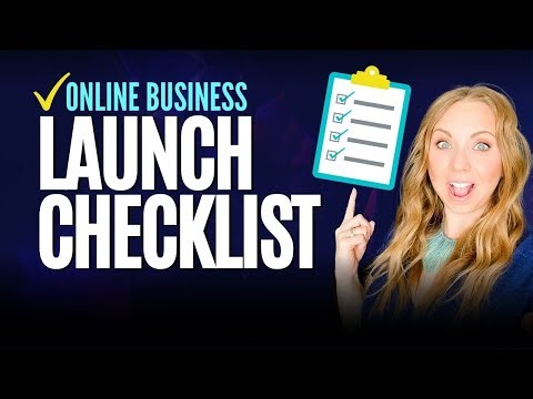 ✓ Ready to Launch Your New Business? Here's your Ultimate Launch Checklist!