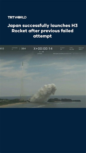 Japan successfully launches H3 Rocket after previous failed attempt