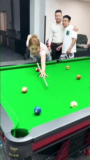 @ watch beautiful girls play billiards #billiards