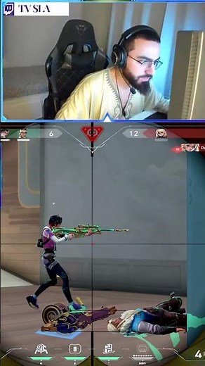 PEEKING ONE BY ONE | tvslappy sur #Twitch #valorant