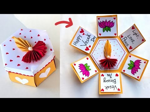 Vesak card design / Vesak card nirmana / Happy vesak day card ideas 2025 / Vesak greeting card