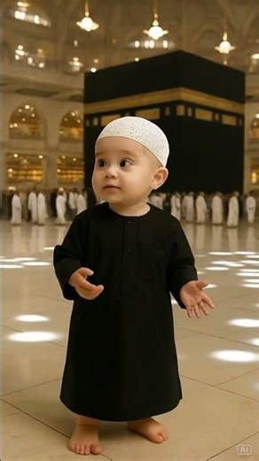 #Cute baby reciting quran