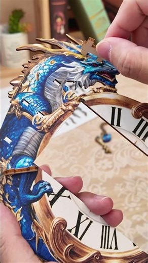 Easy DIY Clock for Any Room - 3D Wooden Puzzle Clock