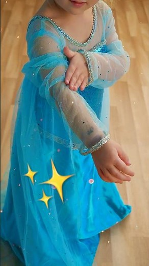 Eisprinzessin Kostüm ❄️ Glitzerndes Kleid für kleine Prinzessinnen – Fasching & Party!