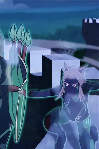 I hope they get well along together again💔 #thedragonprince #rayla #elf #runaan #season4