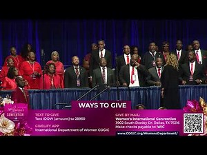 Wednesday Evening of the 76th Women's International Convention