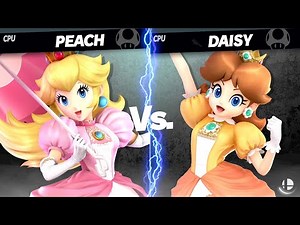 Super Smash Bros. Ultimate | Peach VS Daisy
