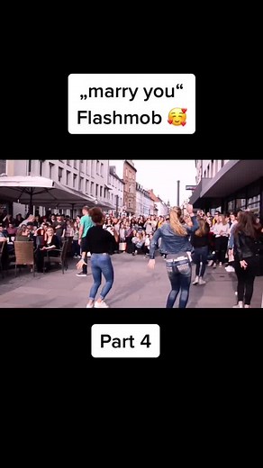 Flash Mob Dance Marry You
