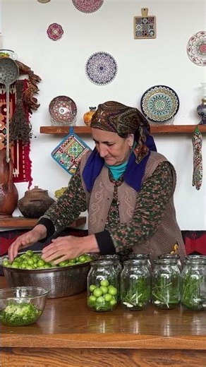 Preserving Green Cherry Plums: Canning Process