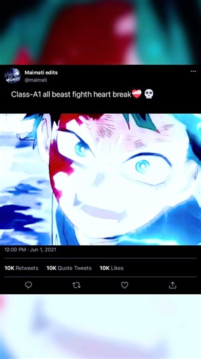 Beast bro 💀class-A fight death🔥 clips 💀 #anime #edit #myheroacademia #garoupa